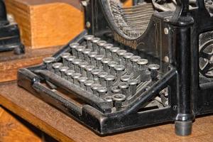 Old Typewriter detail photo