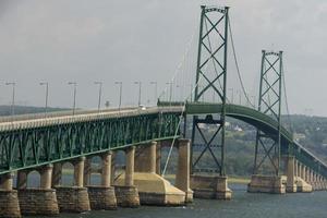 Green bridge view photo