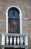 Venecia ventana de cerca foto