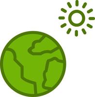 Global Warming Vector Icon