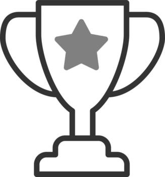 trofeo vector icono