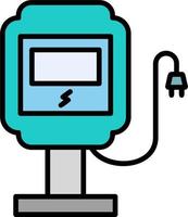 Charging Station Vector Icon