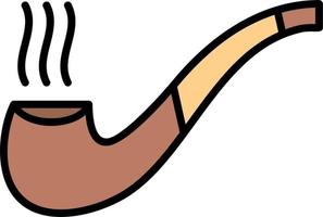 Smoking Pipe Vector Icon