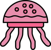 Jellyfish Vector Icon