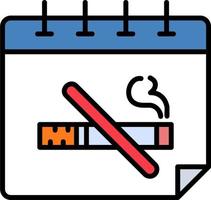 No Tobacco Day Vector Icon