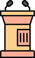 Lectern Vector Icon