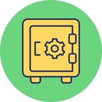 Security Box Vector Icon