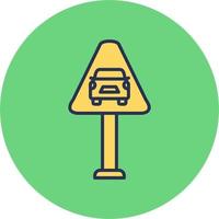 Traffic Sign Vector Icon