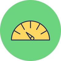 Speedometer Vector Icon