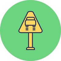 Smooth Road Vector Icon