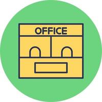 Ticket Office Vector Icon