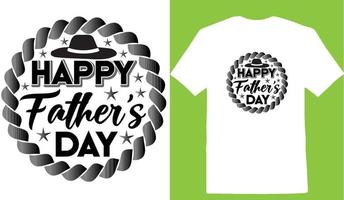 Happy Father's Day SVG, Fathers Day Svg T-shirt vector