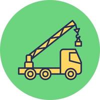 Lifting Crane Vector Icon