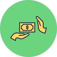 Bribery Rejection Vector Icon