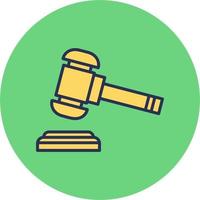 Judge Vector Icon
