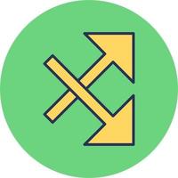 Intersect Vector Icon