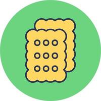 Biscuit Vector Icon