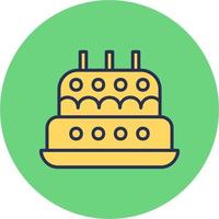 Cake Vector Icon