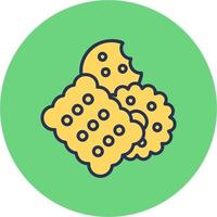 Mix Biscuits Vector Icon