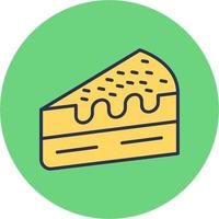 Cake Slice Vector Icon