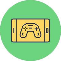 Mobile Game Vector Icon