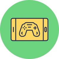 Mobile Game Vector Icon