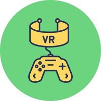 Vr Game Vector Icon