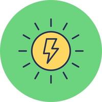 Solar Power Vector Icon