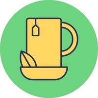 Green Tea Vector Icon