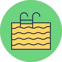 Swimming Pool Vector Icon