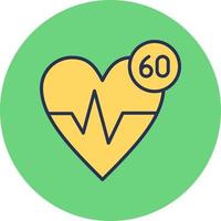 Heart Rate Vector Icon