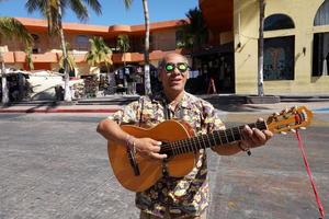 CABO SAN LUCAS, MEXICO - JANUARY 25 2018 - Pacific coast town is crowded of tourist photo