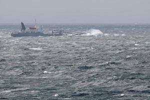 Ship in the tempest photo