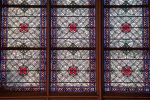 french old church dome window photo