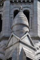 montmartre Paris dome cathedral detail photo