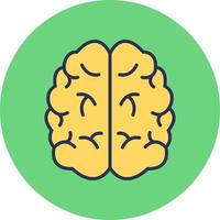 icono de vector de cerebro