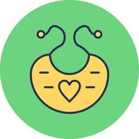 Baby Bib Vector Icon