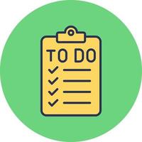 To Do List Vector Icon