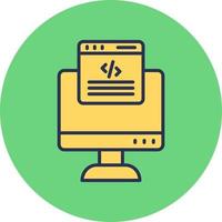 Web Programming Vector Icon