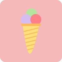 icono de vector de helado