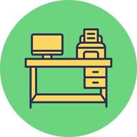 Workplace Vector Icon