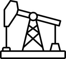 Oil Pump Vector Icon