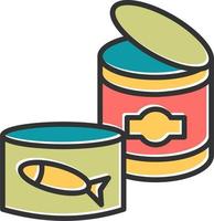 Canned Food Vector Icon