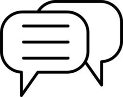 Conversation Vector Icon