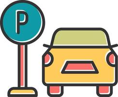 Parking Vector Icon