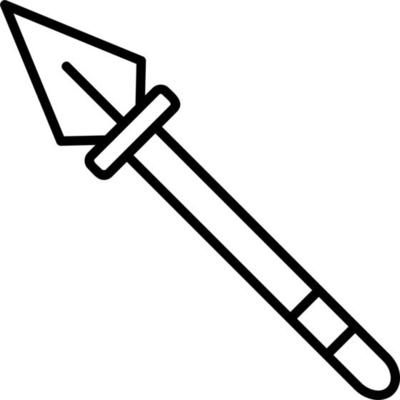 Spear Vector Icon