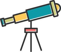 Telescope Vector Icon