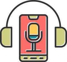 Voice Recorder Vector Icon