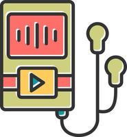 Music Player Vector Icon