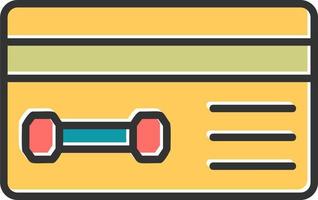 Member Card Vector Icon